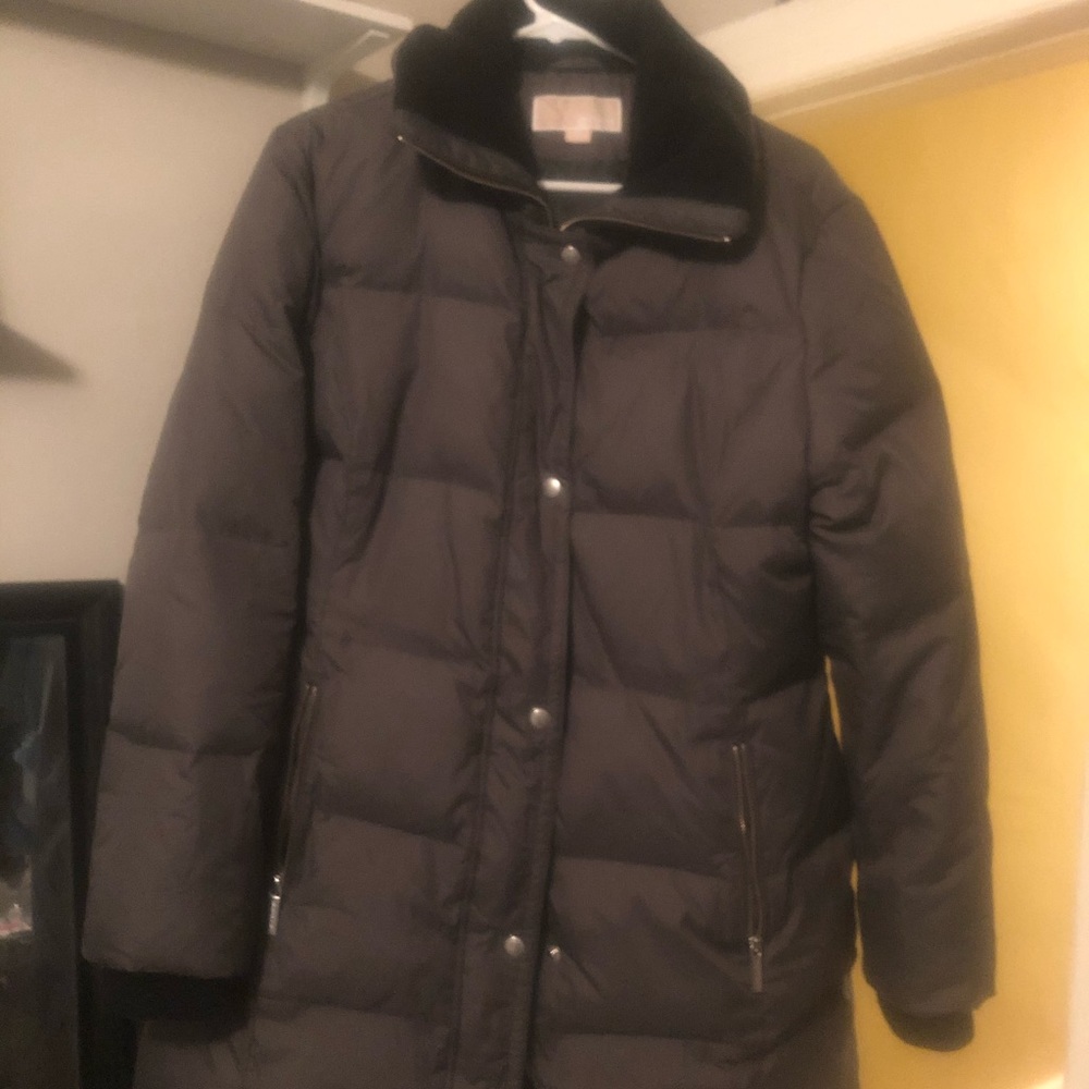 Michael Kors gray down winter coat